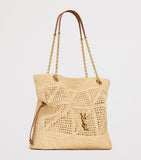 Saint Laurent raffia Jamie shopping bag 35cm - British product