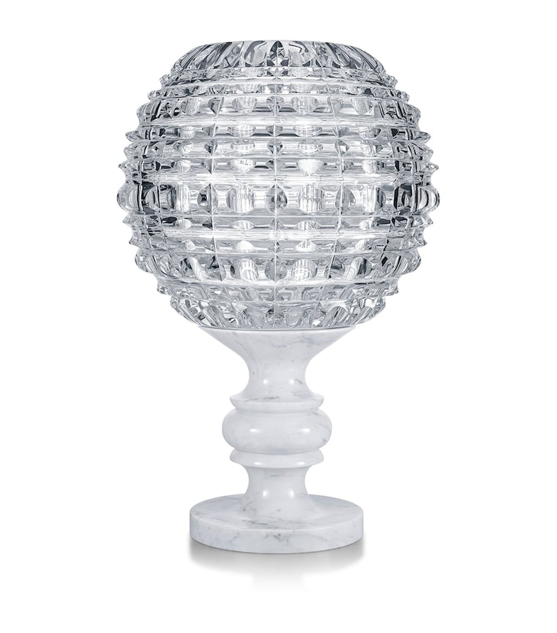 Baccarat crystal New Antique Solar vase 68cm - British product