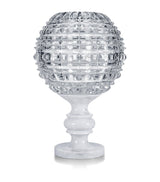 Harrods Baccarat Crystal New Antique Solar Vase 68cm- Buy online at McGrocer