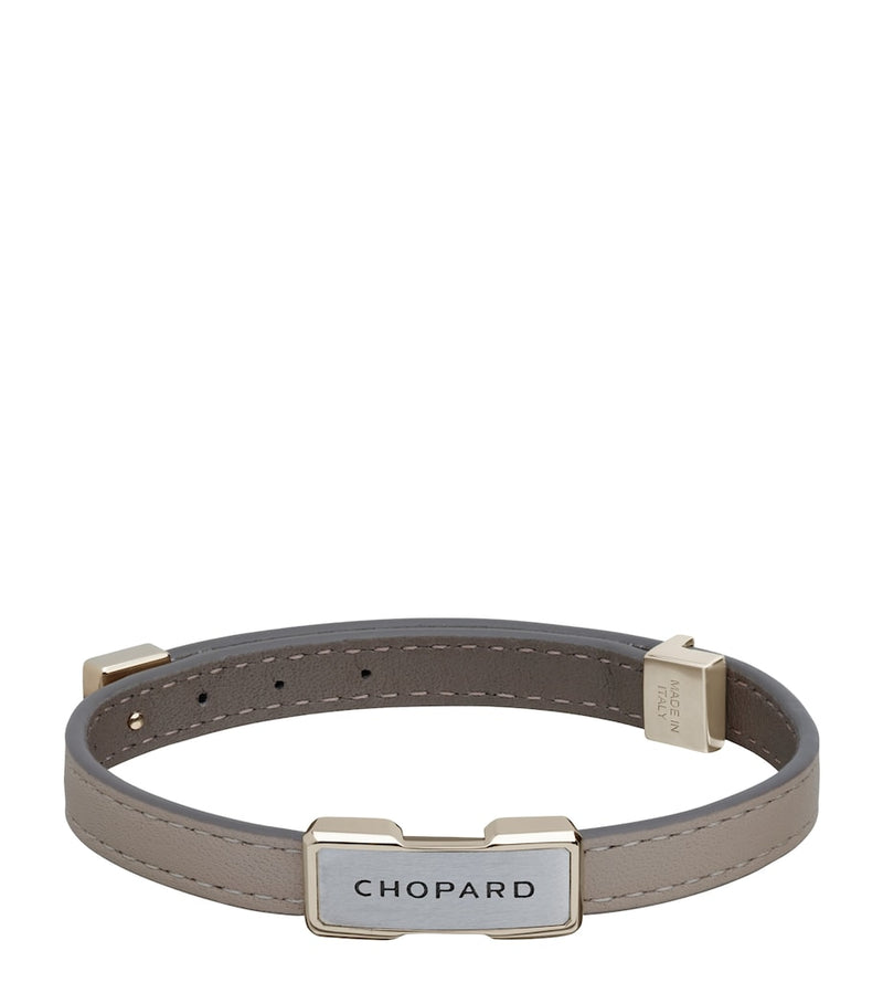 Chopard Leather Heritage Bracelet with adjustable calfskin strap, UK version