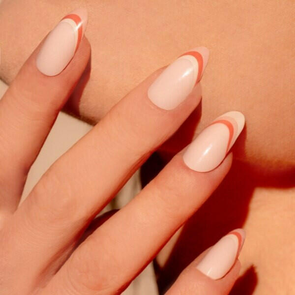 Superdrug Studio London False Nails Red Pink Cream Tips GOODS Superdrug