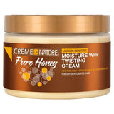 Superdrug Creme of Nature Pure Honey Moisture Whip Twisting Hair Cream 326g- Buy online at McGrocer