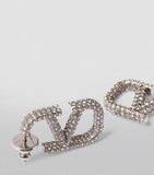Valentino Garavani VLogo Signature Strass earrings, UK version