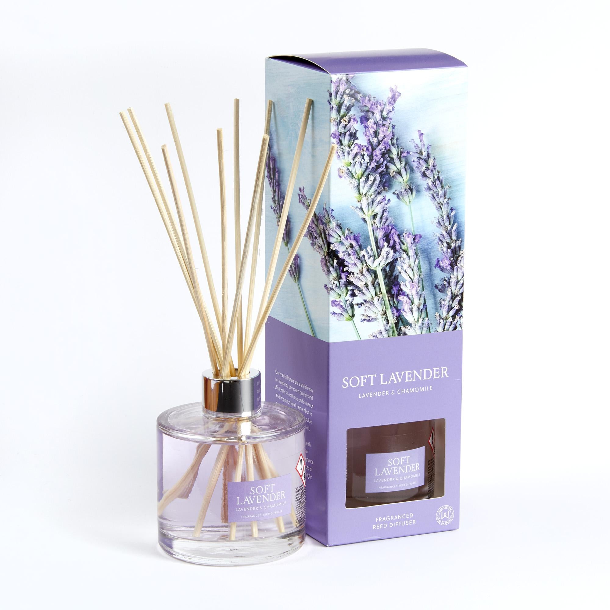 Wax Lyrical 200ml Scented Diffuser - Soft Lavender GOODS Sainsburys