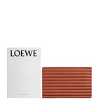 LOEWE terracotta soap dish with ribbed design and Anagram motif, UK version