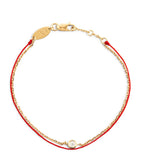 Redline yellow gold Pure Duo bracelet 16.5cm, imported from the UK