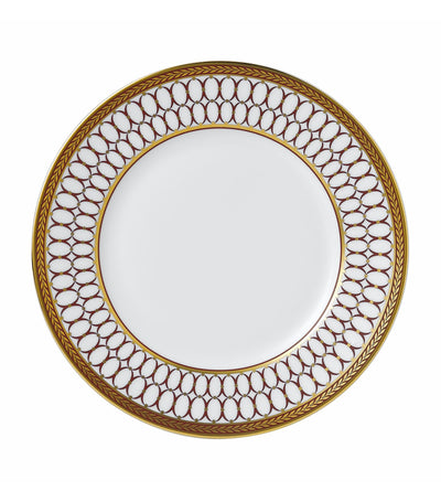 Harrods Wedgwood Renaissance Red Ceramic Plate 18cm- Buy online at McGrocer