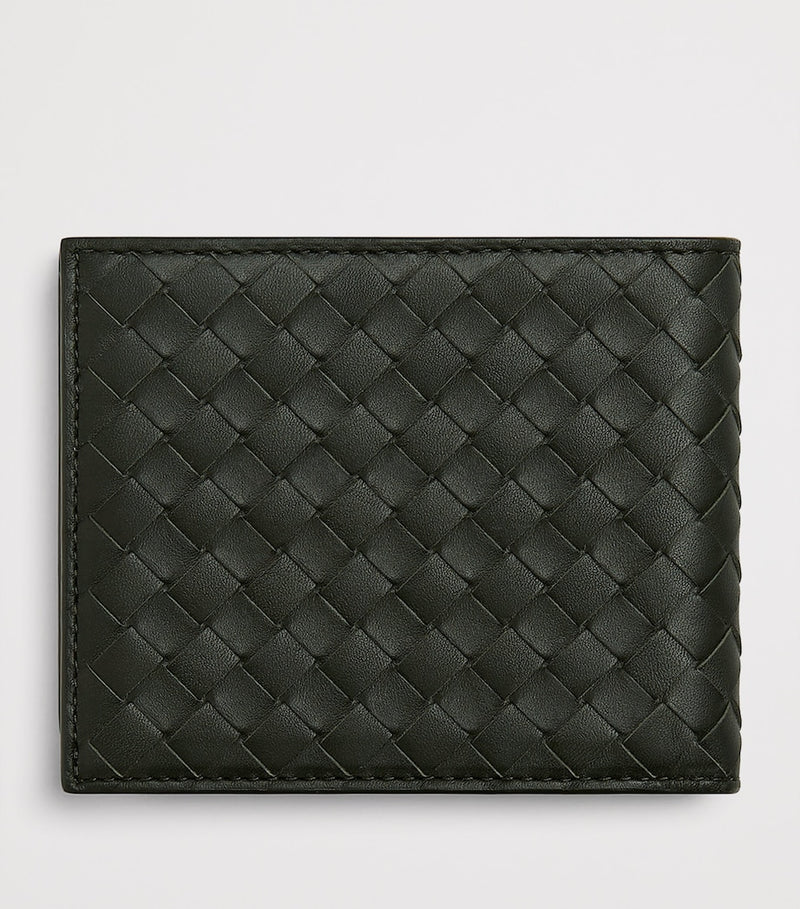 Bottega Veneta Intrecciato Piccolo bifold wallet calfskin, imported from the UK