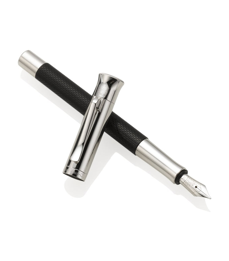 Graf von Faber-Castell guilloche fountain pen, UK version
