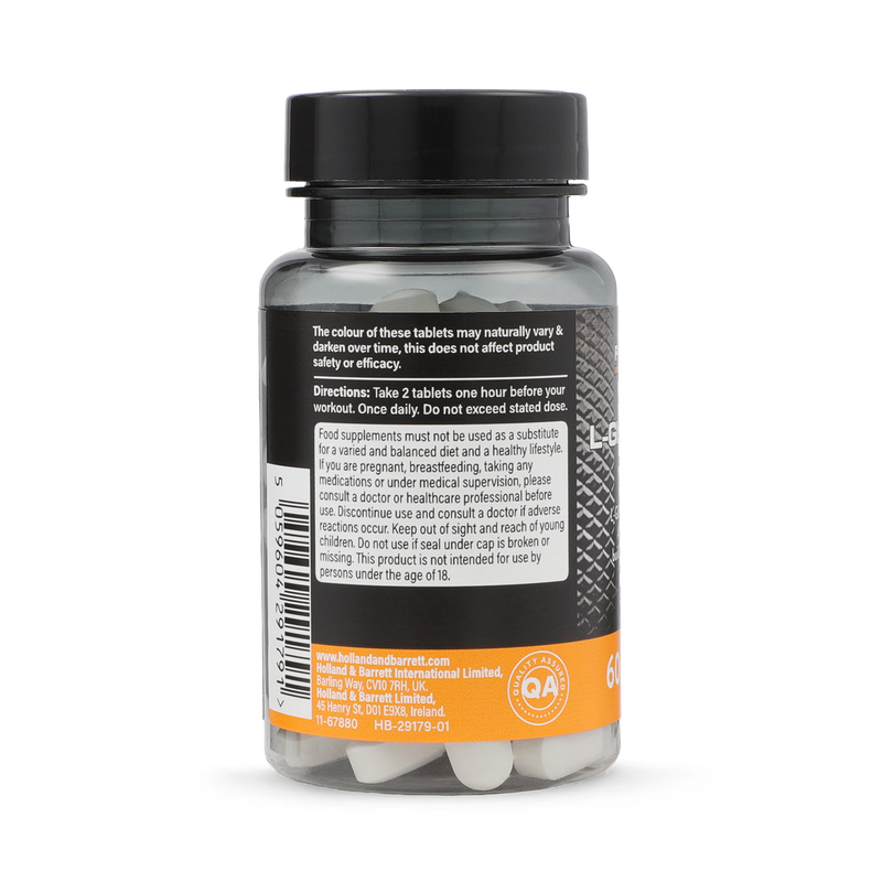 Precision Engineered L-Glutamine supplement 1000mg 60 tablets - British product