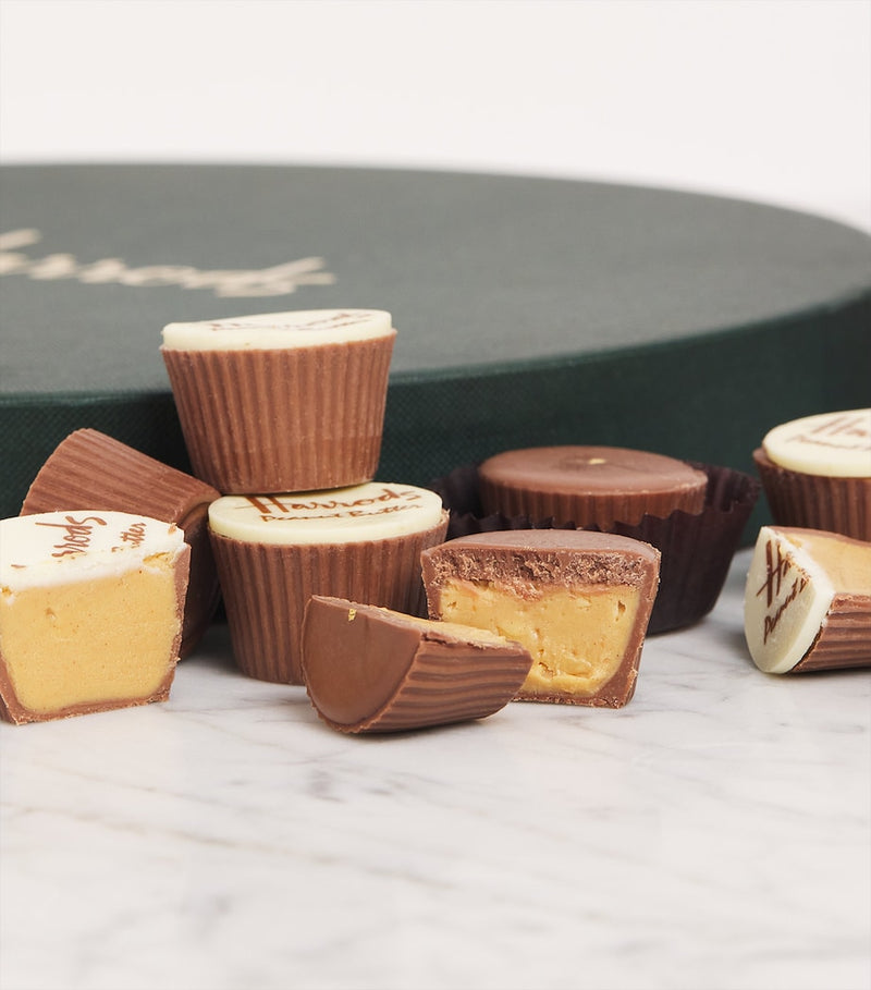 Harrods Belgian peanut butter mini chocolate selection 540g, UK version