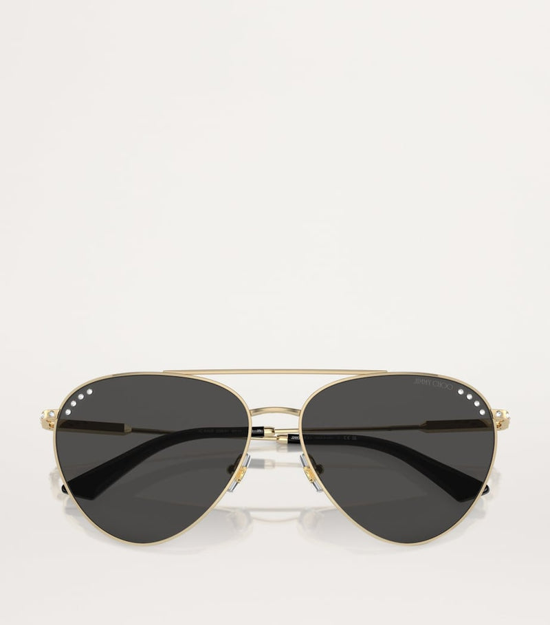 Jimmy Choo steel sunglasses JC4002B - British product