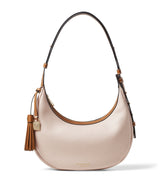 Harrods Aspinal Of London Small Leather Soho Crescent Shoulder Bag- Buy online at McGrocer