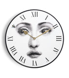 Fornasetti Tema e Variazioni wall clock 36.5 cm art piece, imported from the UK