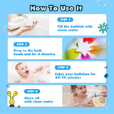 DIY Rainbow Bath Bombs 8 Pack, UK version