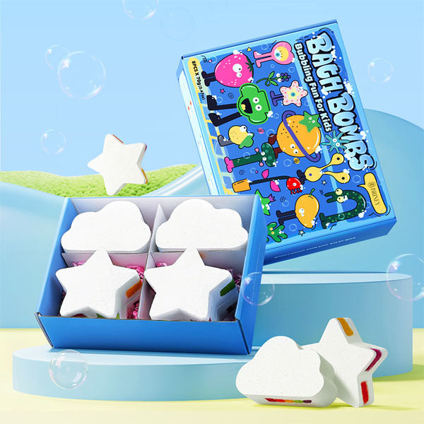 DIY Rainbow Bath Bombs 8 Pack, UK version