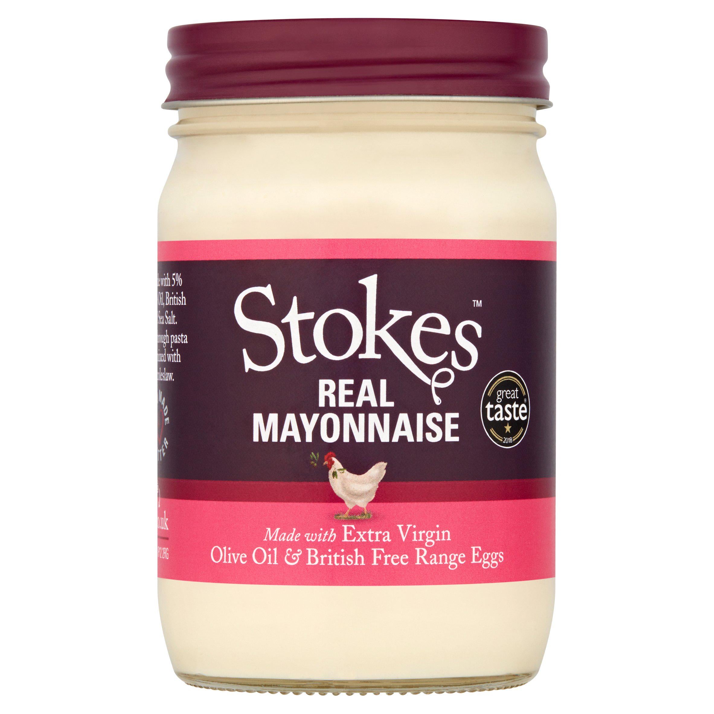Stokes Real Mayonnaise 345g Salad cream & mayonnaise Sainsburys