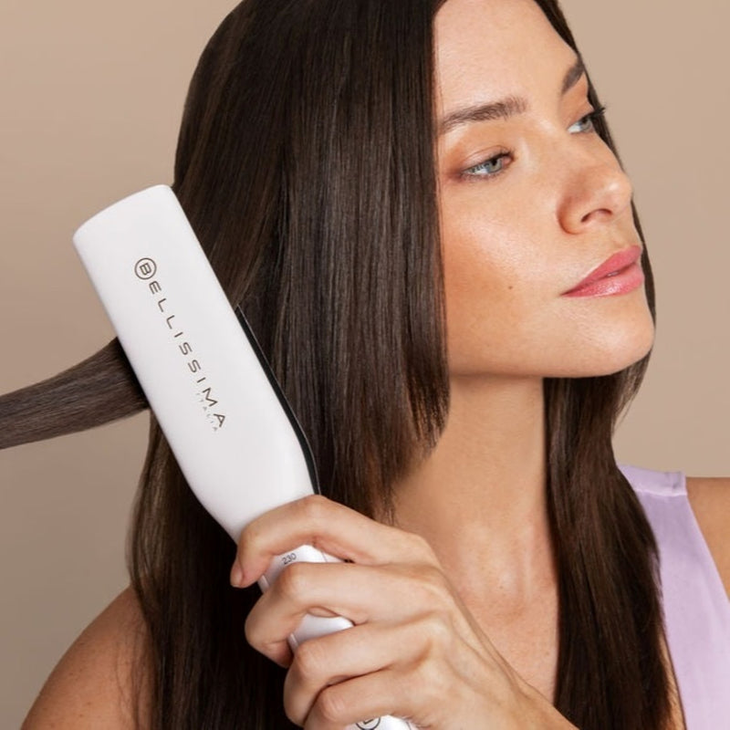 Bellissima Italia steam hair straightener Steam Elixir, UK version