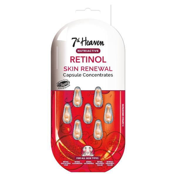 7th Heaven retinol skin renewal capsule concentrates, UK version