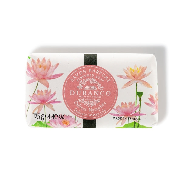 Durance Perfumed Soap Delicate Water Lily 125g - British product