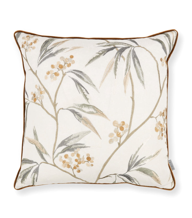 Romo cushion with duck feather filling, 55cm x 55cm, imported from the UK