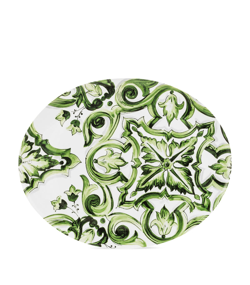 Dolce&Gabbana Casa porcelain Majolica serving plate 45.5cm - British product