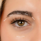 House of Amor Spoil Me false eyelashes D Curl 14mm, UK version