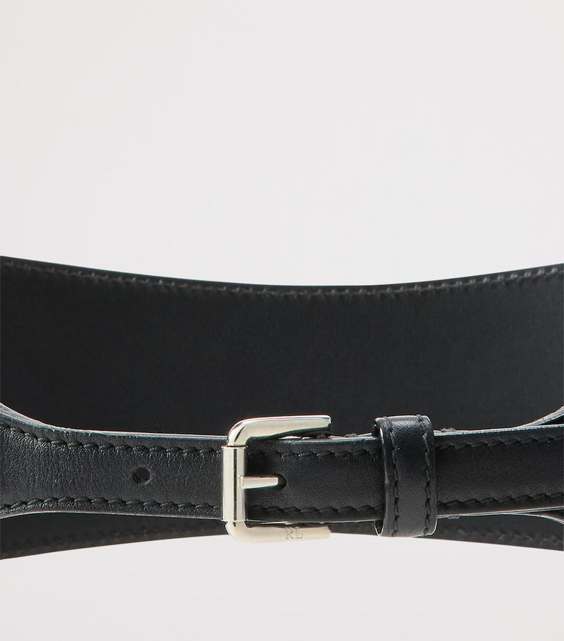Ralph Lauren Collection corset belt Italian calfskin 12cm (British brand)