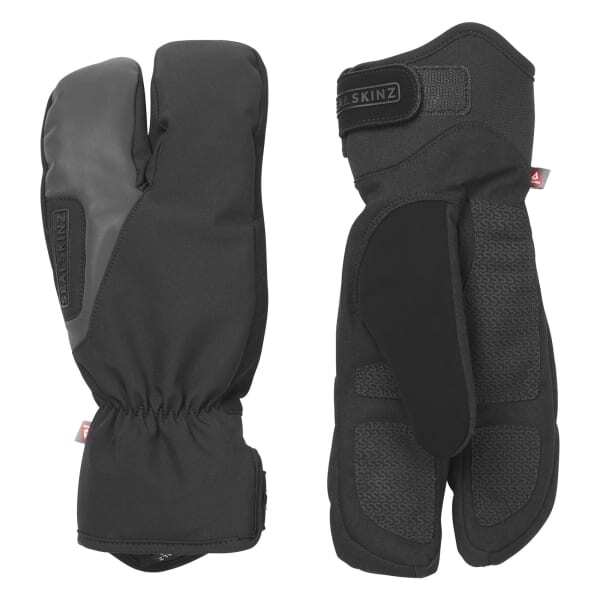 Sealskinz waterproof extreme cold cycle split finger gloves, UK version