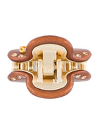 Alexandre de Paris gold-plated crystal claw clip 3cm, UK version