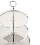 Greggio Silver-Plated Georgian 3-Tier Cake Stand