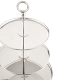 Greggio Silver-Plated Georgian 3-Tier Cake Stand