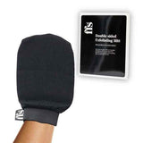 Superdrug FFS Beauty Double Sided Exfoliating Mitt Black Body Buff- Buy online at McGrocer