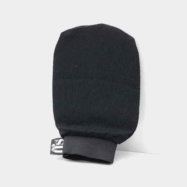 FFS Beauty Double Sided Exfoliating Mitt Black - British product