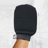 FFS Beauty Double Sided Exfoliating Mitt Black - British product