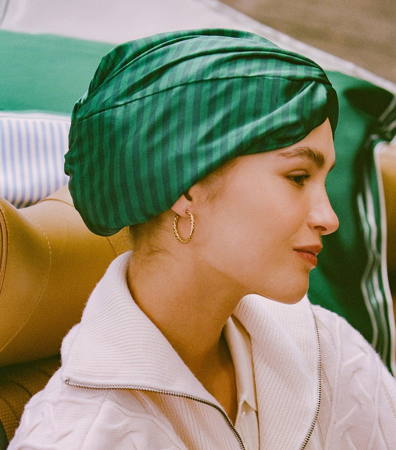 Slip Mulberry Silk Head Wrap, British product