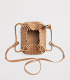 Bottega Veneta small leather parachute shoulder bag - British product