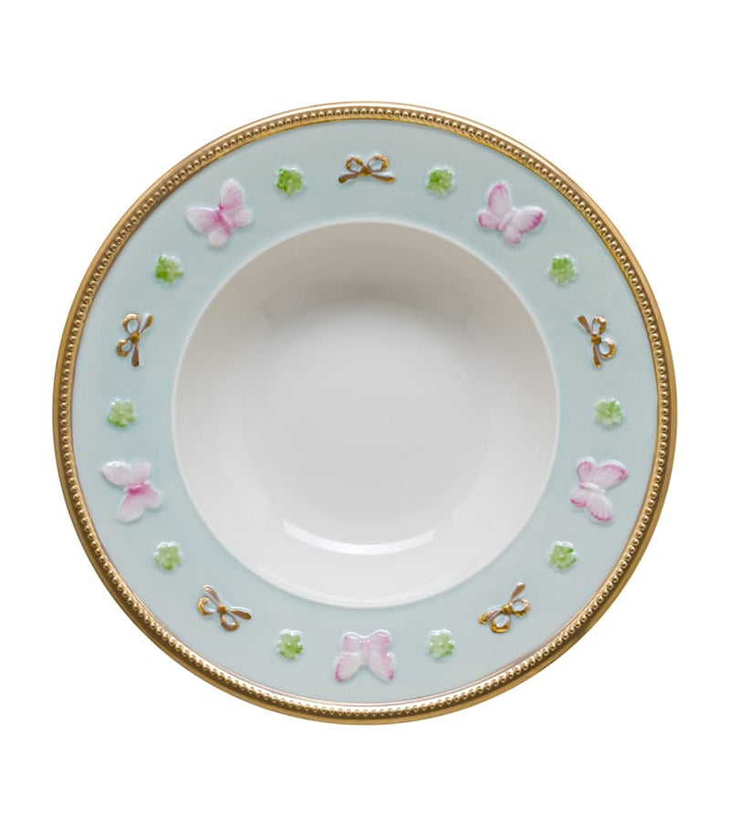 VILLARI butterfly soup bowl 21cm (British brand)