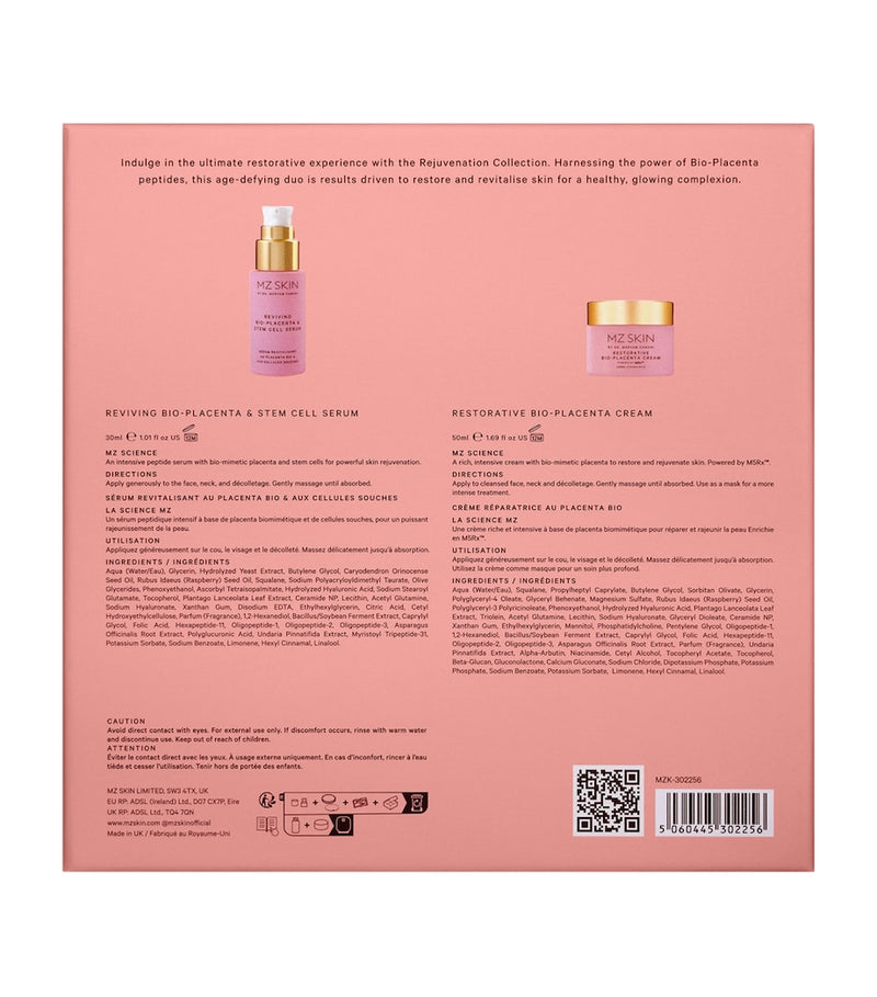 MZ Skin Rejuvenation Collection skincare gift set, imported from the UK
