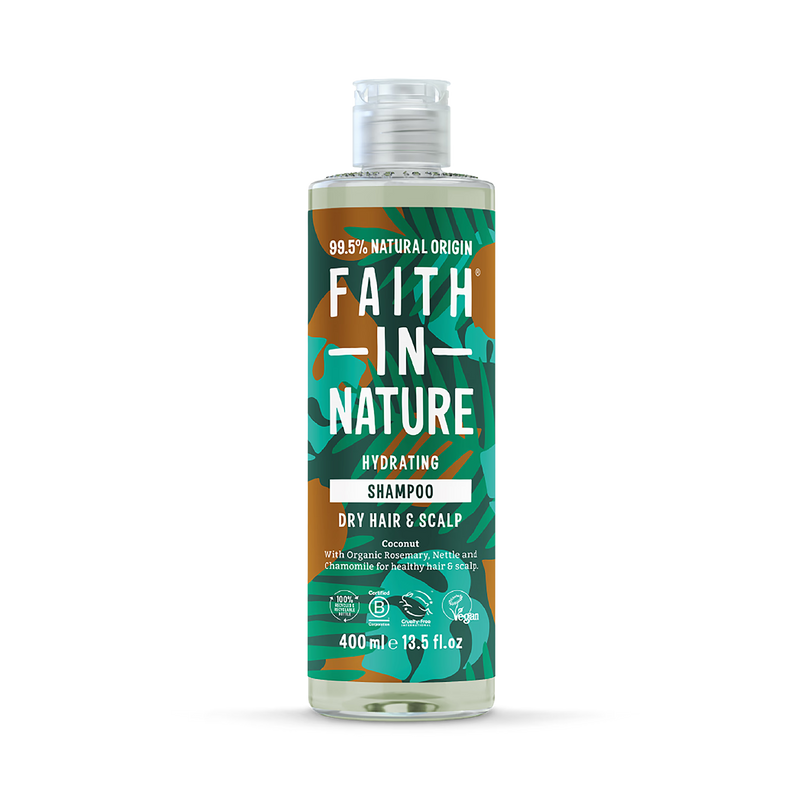 Faith In Nature Coconut Shampoo Dry Hair 400ml - British product