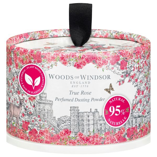 Woods of Windsor True Rose dusting powder 100g (British brand)
