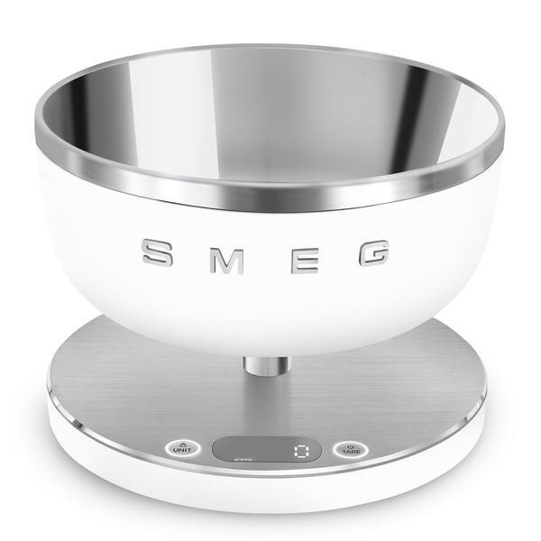 Smeg digital kitchen scales white (British brand)