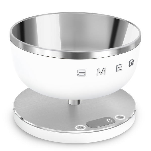 Smeg digital kitchen scales white (British brand)