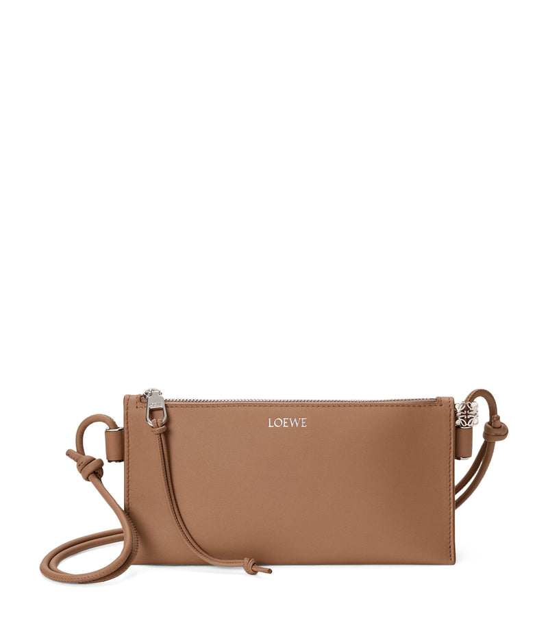 LOEWE Leather Joya pouch with adjustable strap (British brand)