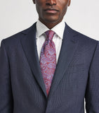 Eton paisley silk tie 8cm - British product