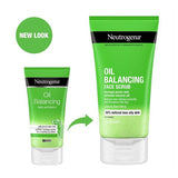 Neutrogena Oil Balancing Daily Exfoliator Lime Aloe Vera 150ml, imported from the UK