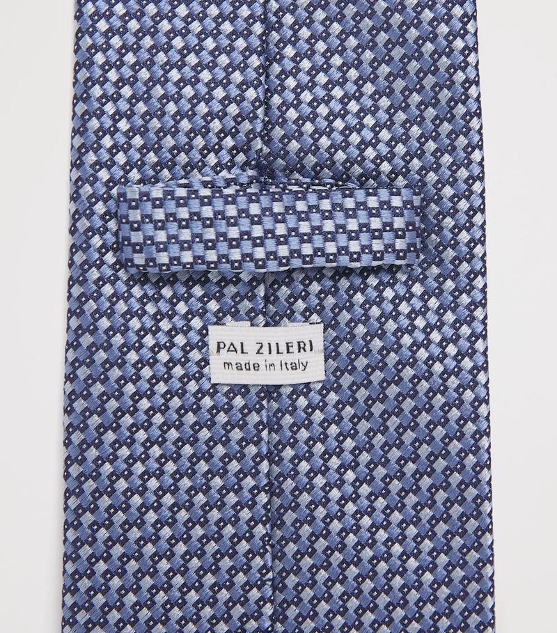 Pal Zileri silk printed tie (British brand)
