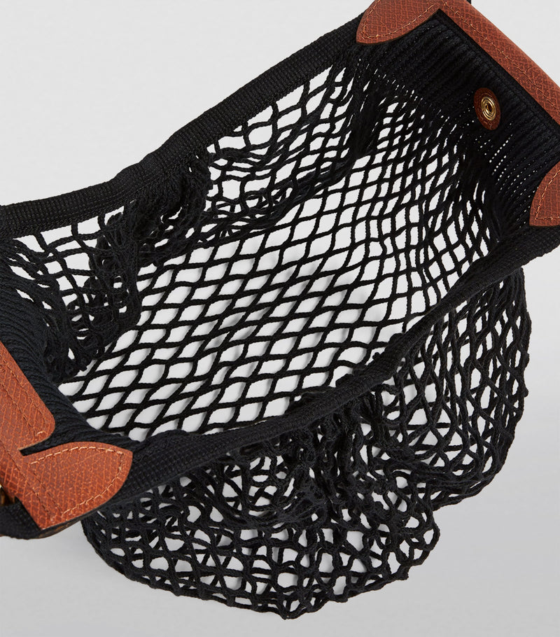 Longchamp Large Le Pliage Filet Mesh Bag, UK version