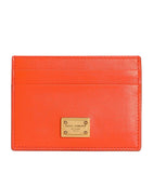 Dolce&Gabbana leather card holder plongé calfskin gold hardware, UK version