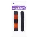 Superdrug Superdrug Barrette Clips Pack of 2 - Hair Accessories- Buy online at McGrocer